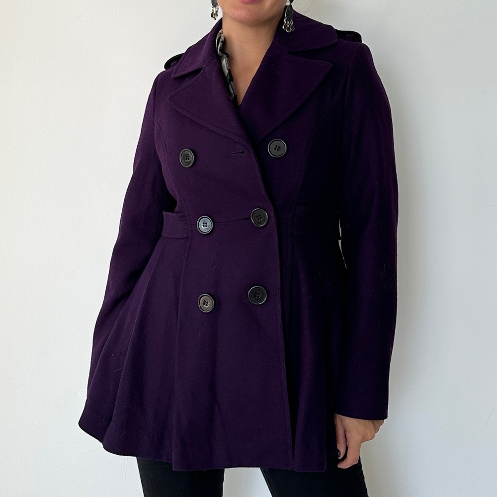 Purple coat size M